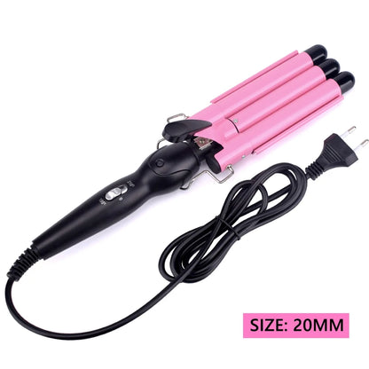 Professional Hair Curling Iron Ceramic Triple Barrel Hair Curler Irons Hair Wave Waver Styling Tools Hair Styler Wand