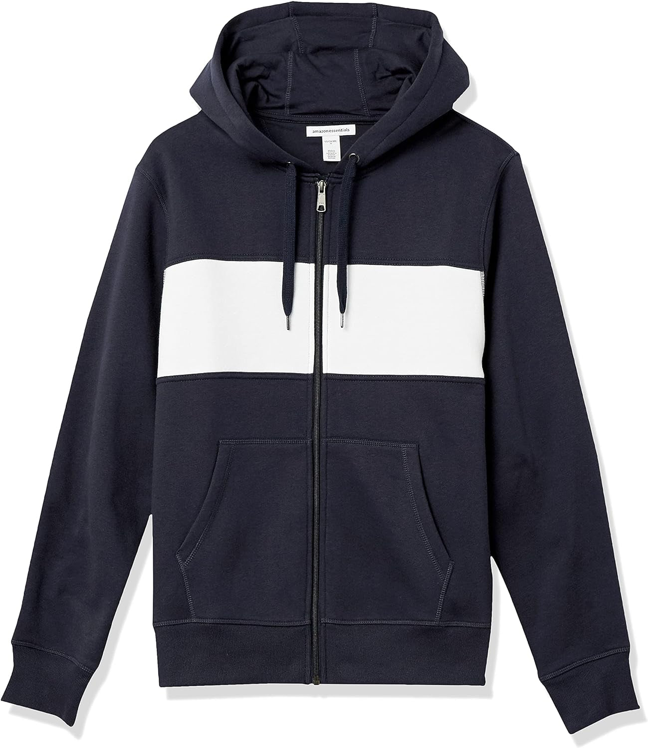 Men'S Full-Zip Hooded Fleece Sweatshirt