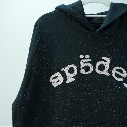 Sp5der VVS Rhinstone hoodie