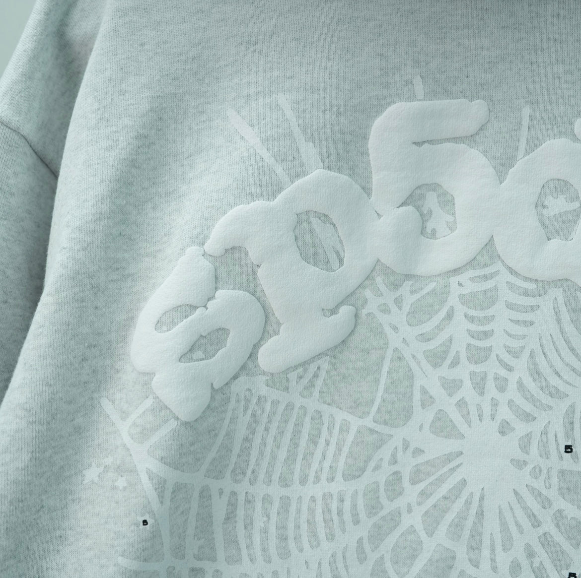 Sp5der Hoodie (Heather grey)