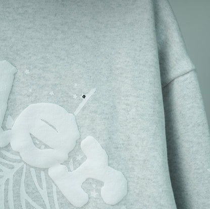 Sp5der Hoodie (Heather grey)