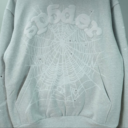 Sp5der Hoodie (Heather grey)