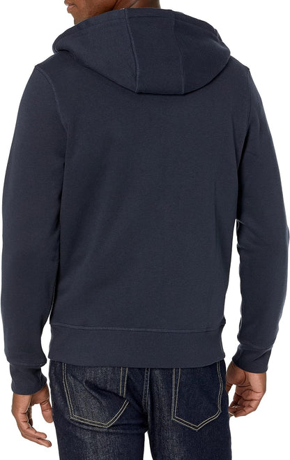 Men'S Full-Zip Hooded Fleece Sweatshirt