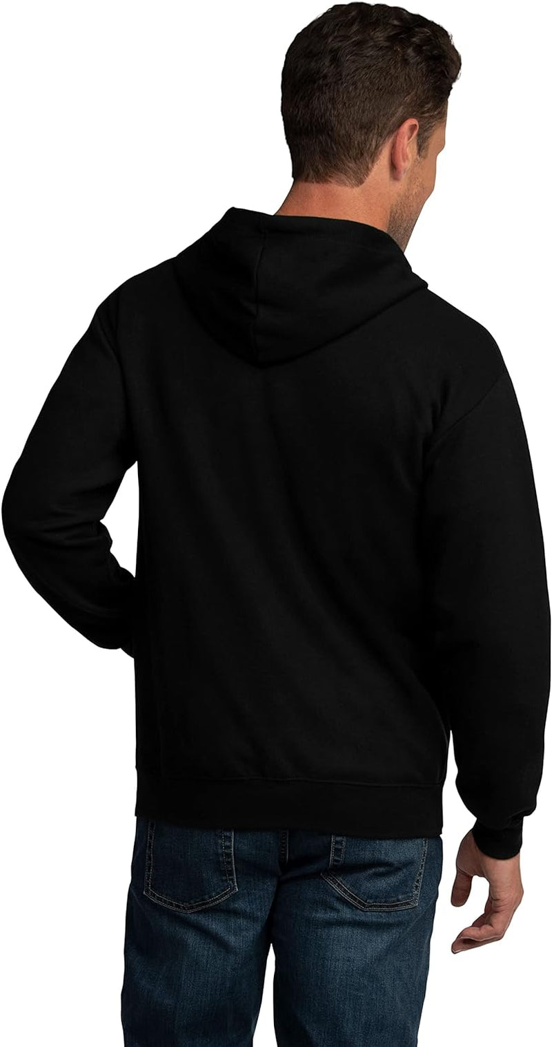 Men'S Eversoft Fleece Hoodies, Moisture Wicking & Breathable, Full Zip Hooded Sweatshirt