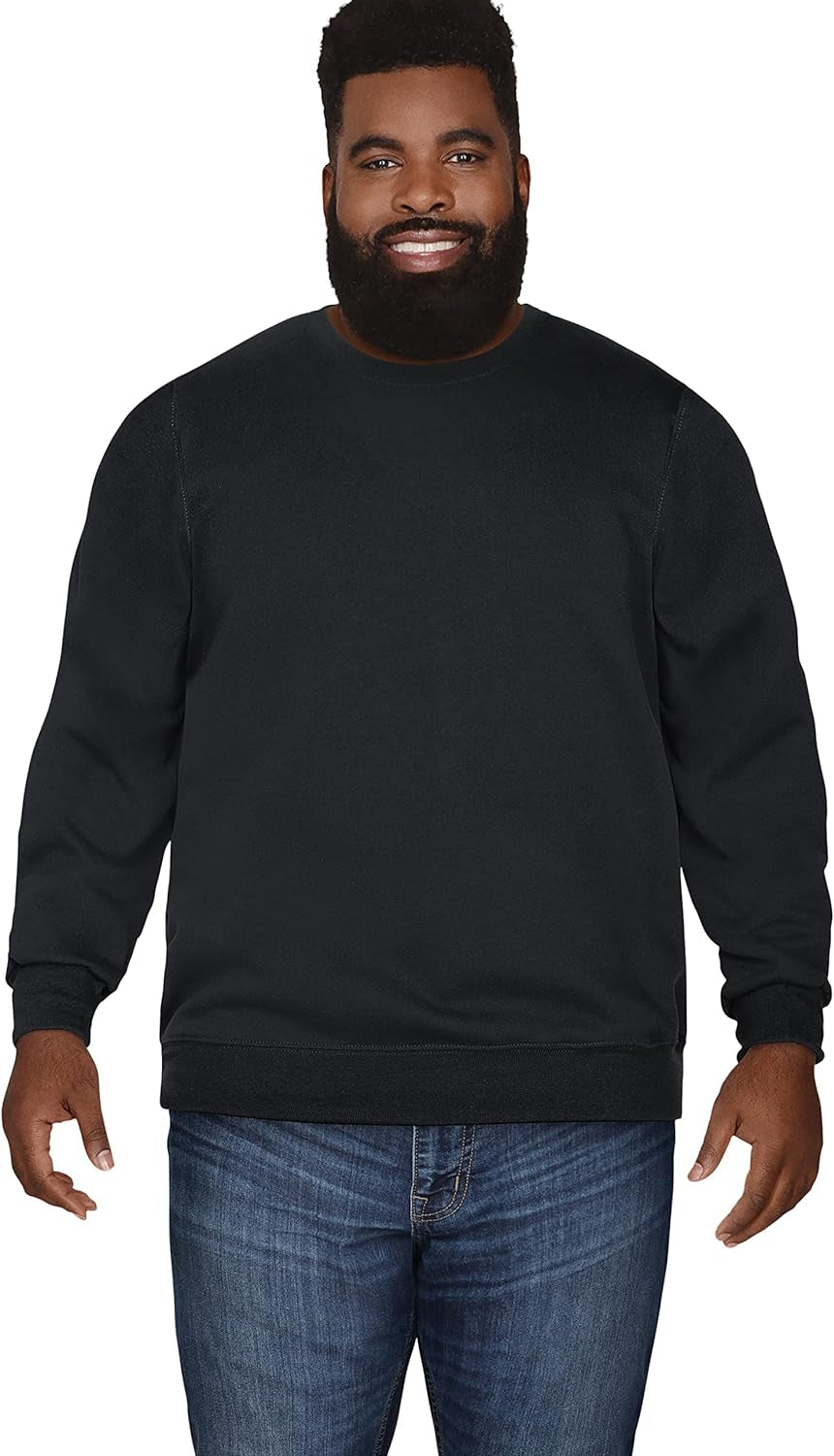 Men'S Eversoft Fleece Sweatshirts, Moisture Wicking & Breathable, Crewneck Sweatshirt